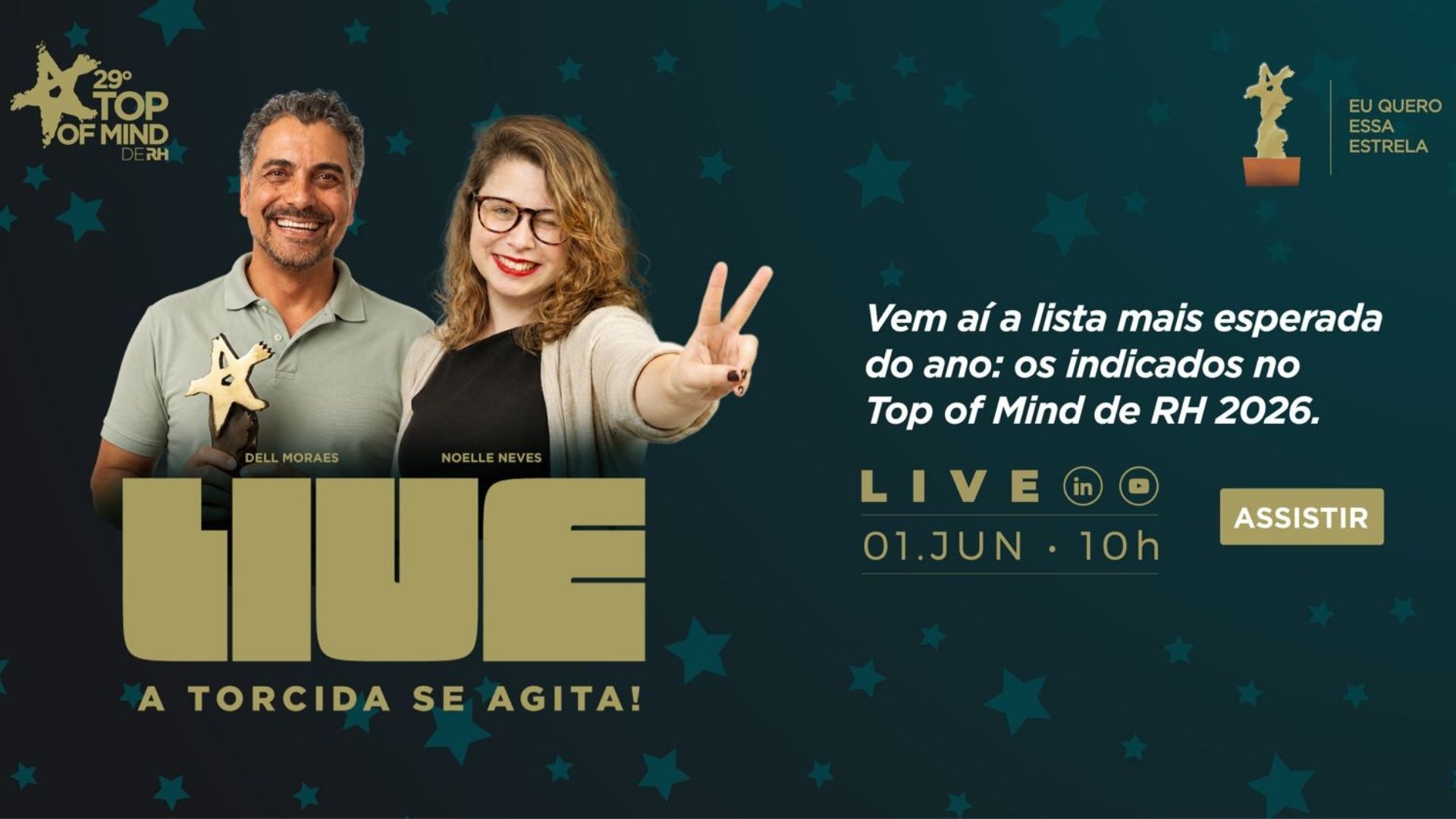 TopLive revelará todos os indicados ao Top 2026